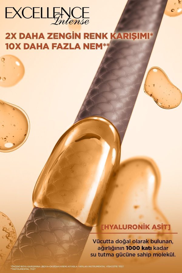 رنگ مو اورجینال برند L oreal paris مدل Excellence Intense Saç Boyası کد 1262250 - Image 4
