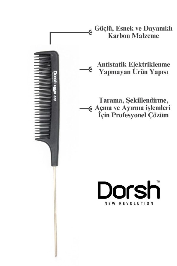 برس و شانه مو اورجینال برند Dorsh کد 392590167 - Image 2