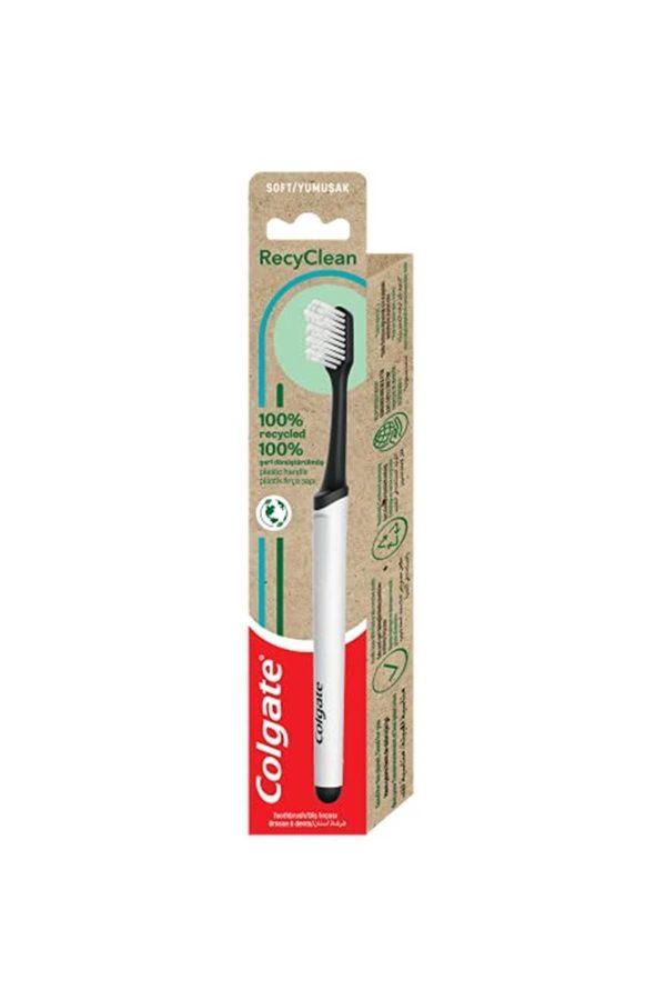 مسواک دستی اورجینال برند Colgate مدل Recyclean Derin Temizlik کد 132233594 - Image 2