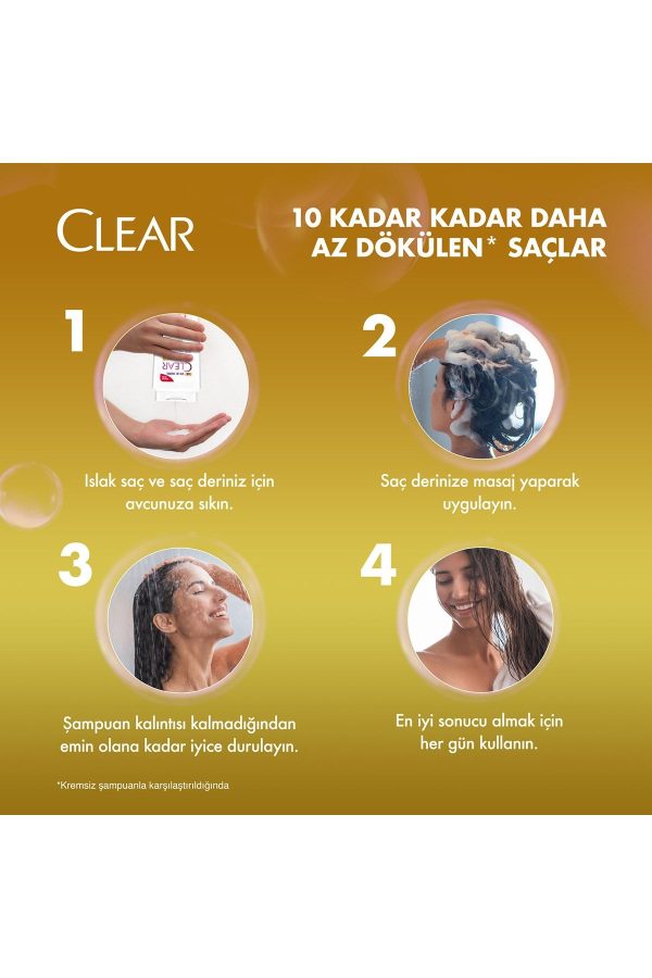 شامپو اورجینال برند Clear کد 210577752 - Image 5