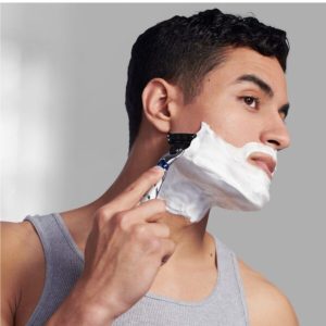 ژیلت و ریش تراش اورجینال برند Gillette مدل Mach3 Turbo 4 کد 59146057