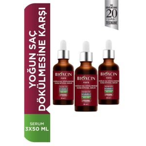 روغن و سرم مو اورجینال برند Bioxcin مدل Hair Loss Serum 3x50ml کد 121454061