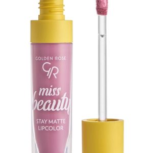 رژ لب اورجینال برند Golden rose مدل Miss Beauty Stay Matte Lipcolor کد 134414854