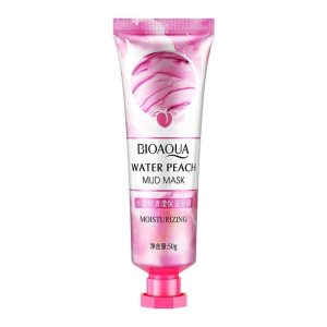 ماسک صورت اورجینال برند Bioaqua مدل Peach Moisturizing Brightening Mud Mask کد 346184410
