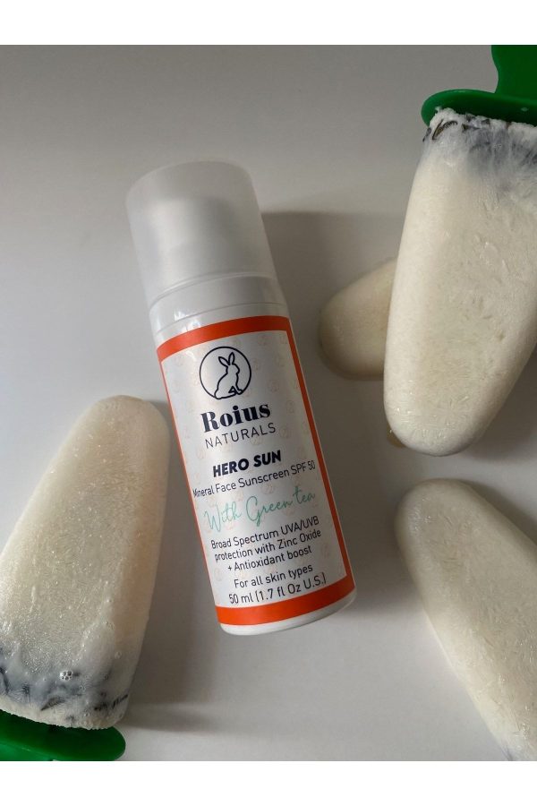 ضد آفتاب صورت اورجینال برند Roius naturals مدل Mineral Sunscreen SPF50 کد 126425344 - Image 2