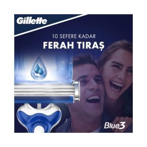 ژیلت و ریش تراش اورجینال برند Gillette مدل Blue 3 Comfort کد 120646899