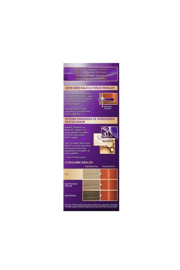 رنگ مو اورجینال برند Palette کد 363489318 - Image 2