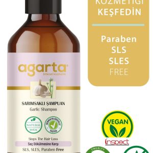 شامپو اورجینال برند Agarta مدل Natural Shampoo Garlic 400 Ml کد 254223579