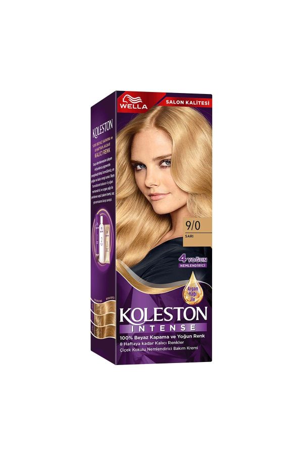 رنگ مو اورجینال برند Wella مدل Koleston Intense 9/0 Blonde کد 734322840 - Image 2