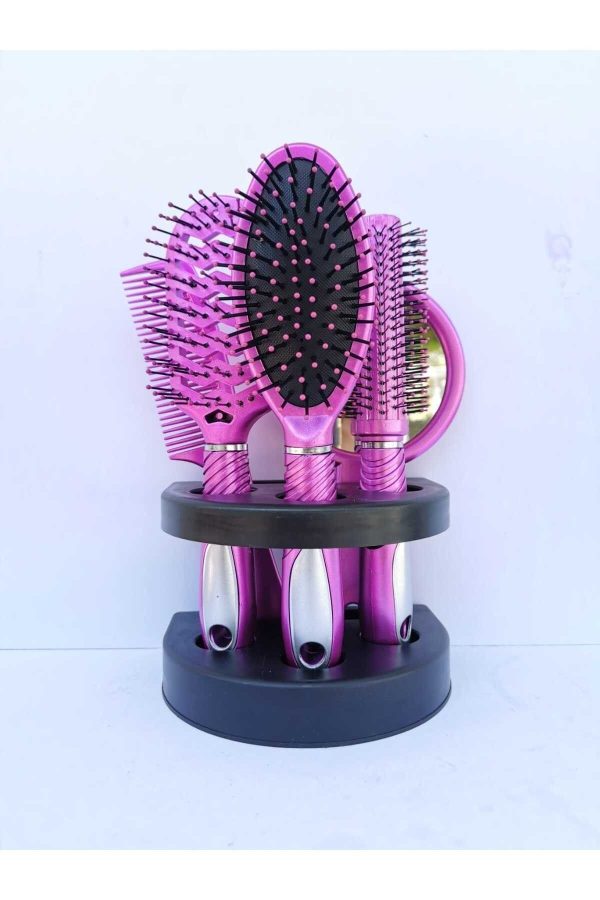 برس و شانه مو اورجینال برند Roesia rose cosmetics کد 745152827 - Image 2
