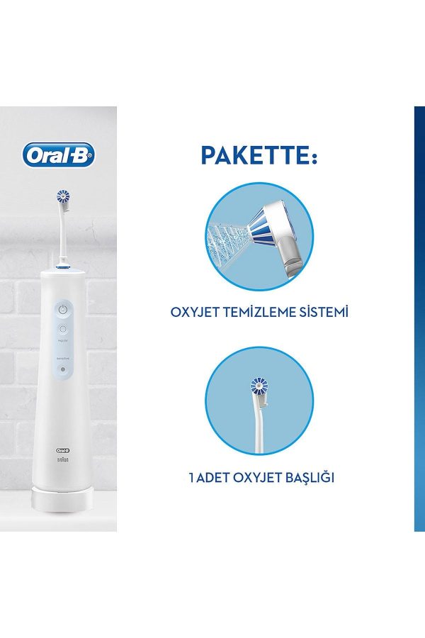 مسواک برقی اورجینال برند Oral b مدل Aquacare Oxyjet کد 31297935 - Image 2