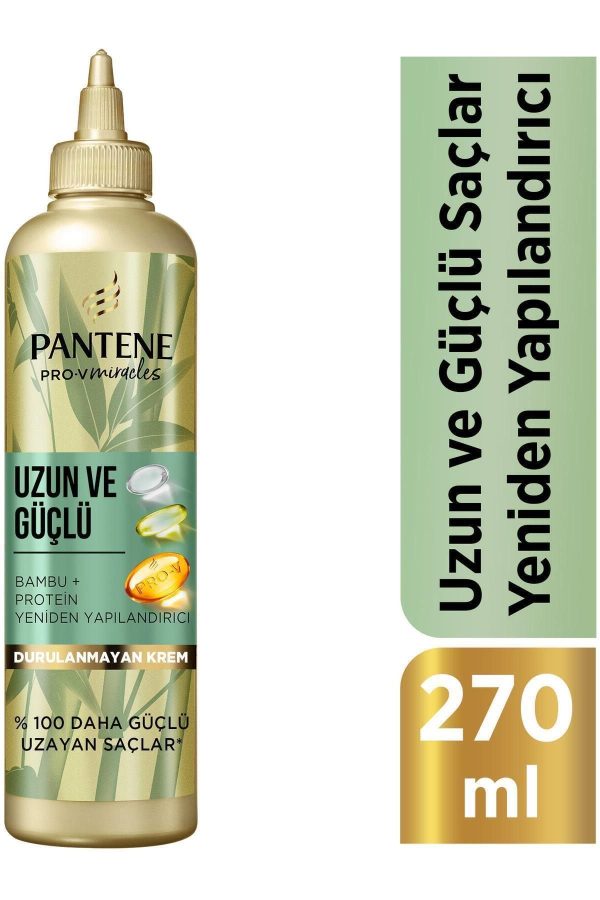 کرم مو اورجینال برند Pantene مدل Long and Strong Shaping Bamboo کد 172301113 - Image 2