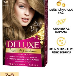 رنگ مو اورجینال برند Palette مدل Deluxe Saç Boyası Kumral 7-0 کد 207028622