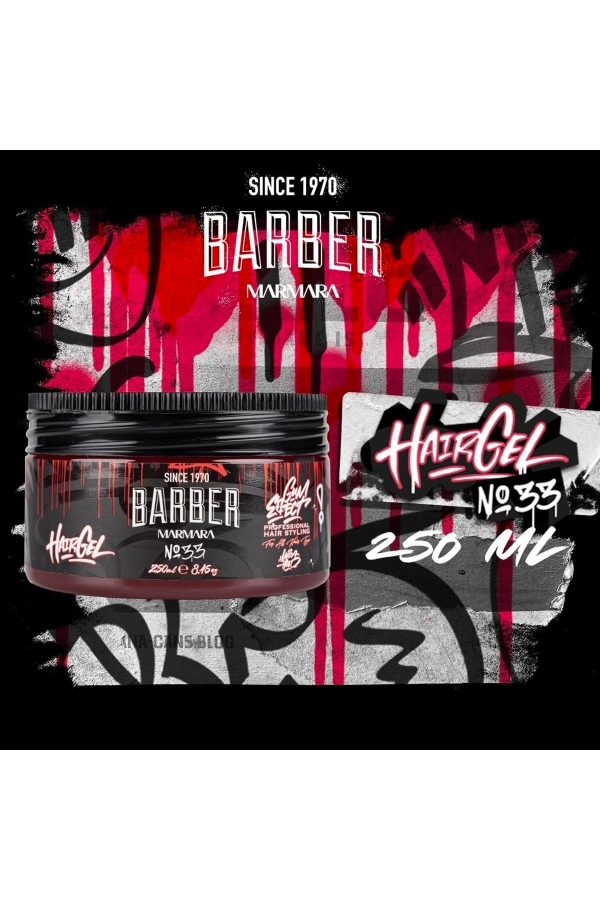 ژل مو اورجینال برند Barber marmara مدل No33 Hair Gel 250 ml کد 466326932 - Image 3