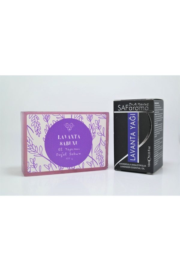 صابون جامد اورجینال برند Safaroma مدل Natural Handmade Lavender Soap 150g کد 382863501 - Image 3