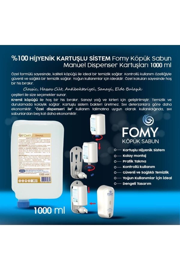 صابون مایع اورجینال برند Fomy کد 47003272 - Image 3