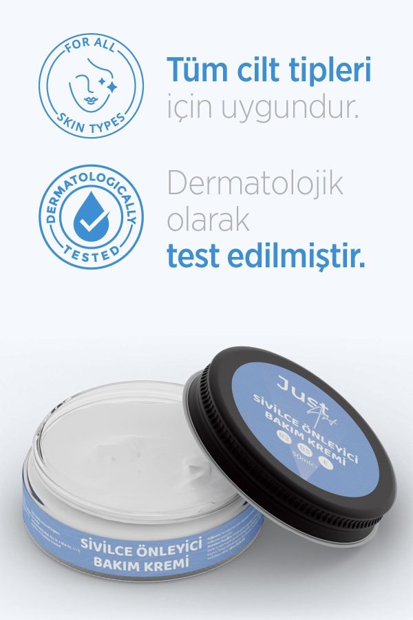 کرم صورت اورجینال برند Just art مدل Akne Nemlendirici 50ml کد 292000105 - Image 3