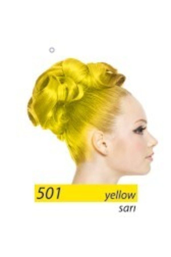 رنگ مو اورجینال برند Jamaican jean s مدل Colour Saç Boyası Sarı 501 کد 64699387 - Image 3