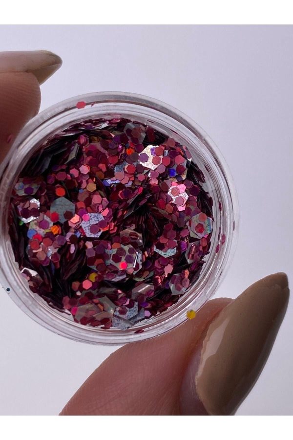 سایه چشم اورجینال برند Hillsbutik مدل Pink Glitter Pul 5ml/5gr کد 290674465 - Image 3