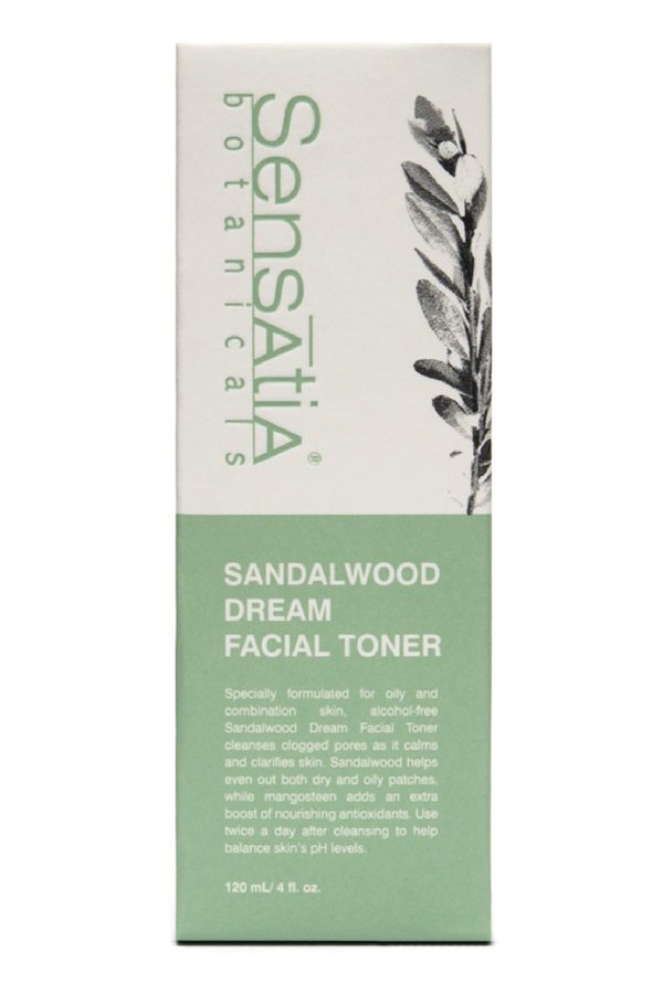 کرم صورت اورجینال برند Sensatia botanicals مدل Sandalwood Dream Facial Toner 120ml کد 94382142 - Image 3