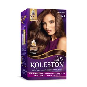 رنگ مو اورجینال برند Wella مدل Kıt 3/4 Koyu Kestane کد 1233547