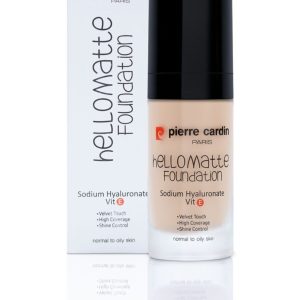 کرم فاندیشن اورجینال برند Pierre cardin مدل Hellomatte Foundation کد 40662072
