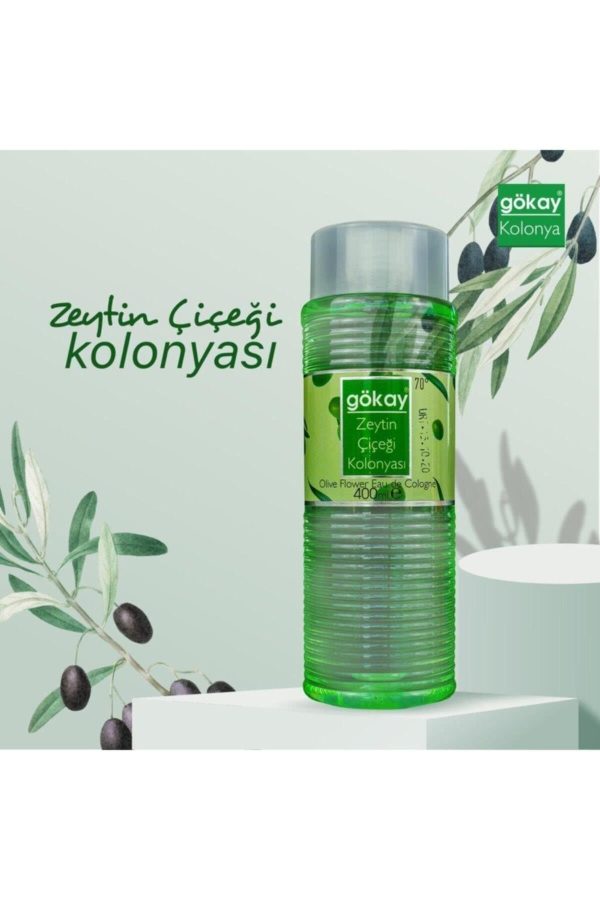 ادکلن اورجینال برند Gokay kolonya مدل Zeytin Çiçeği Kolonyası 400 ml کد 63114548 - Image 3