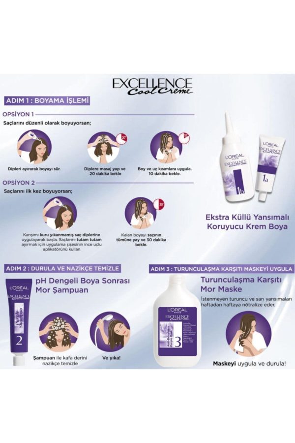 رنگ مو اورجینال برند L oreal paris کد 109123653 - Image 5