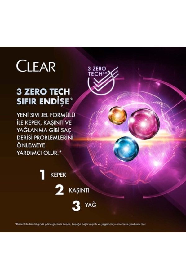 شامپو اورجینال برند Clear مدل Şampuan Kil Terapisi 350 Ml کد 652663830 - Image 4