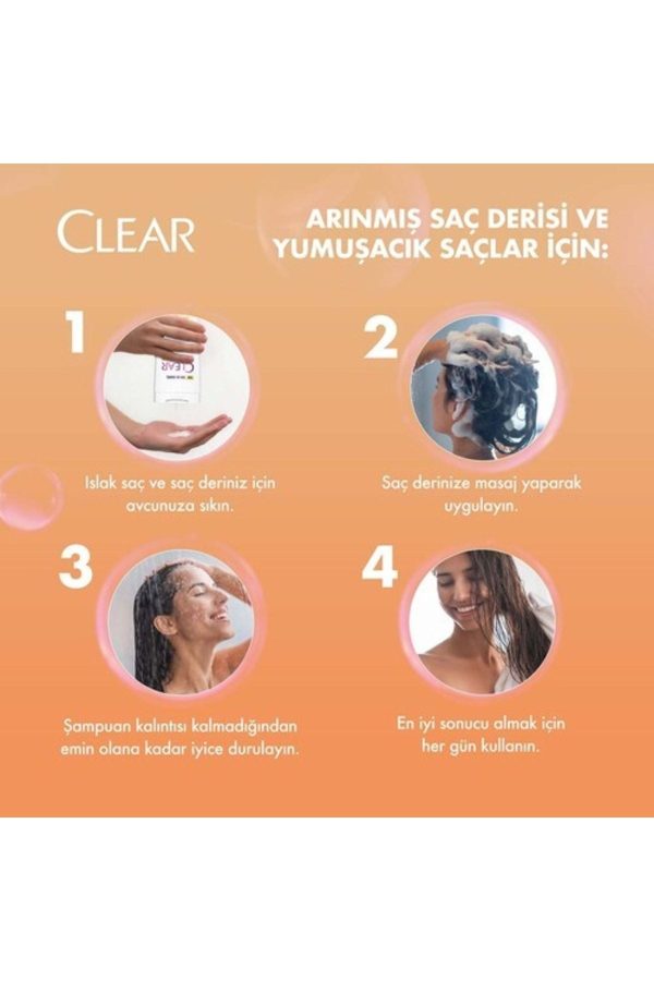 شامپو اورجینال برند Clear مدل Şampuan Kil Terapisi 350 Ml کد 652663830 - Image 5