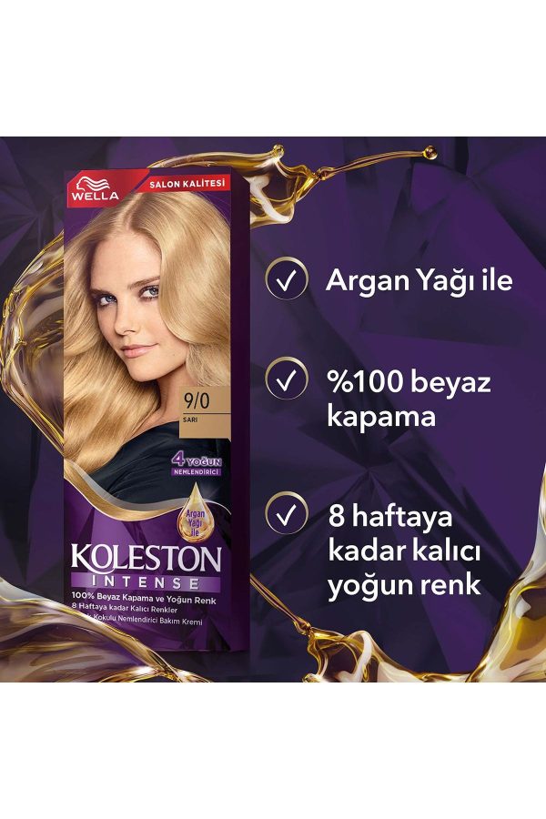 رنگ مو اورجینال برند Wella مدل Koleston Intense 9/0 Blonde کد 734322840 - Image 6