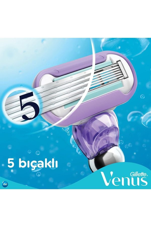 ژیلت و ریش تراش اورجینال برند Gillette venus مدل Venus Swirl Extra Smooth کد 191297999 - Image 6