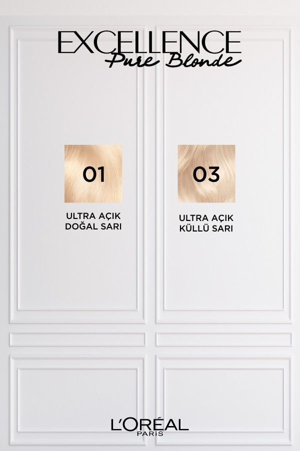 رنگ مو اورجینال برند L oreal paris مدل Excellence Creme Saç Boyası کد 1262228 - Image 8