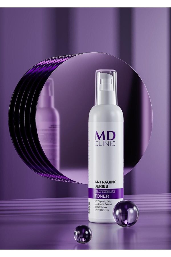 کرم جوان کننده اورجینال برند Md clinic مدل Anti-Aging Etkili Glikolik Toner کد 825887197
