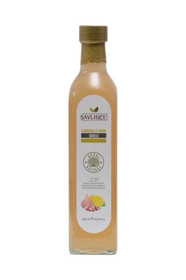 روغن مراقبت کننده اورجینال برند Savlibey dogal urunler مدل Garlic Lemon Vinegar 500 ml کد 247406795