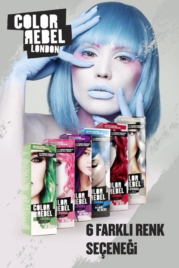 رنگ مو اورجینال برند Color rebel کد 445120867