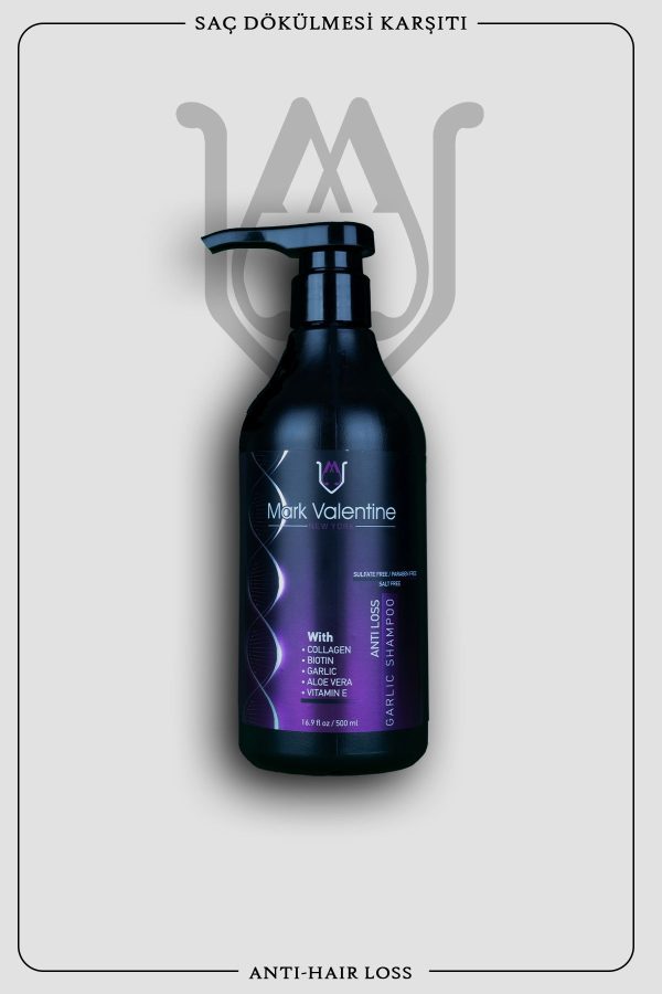 شامپو اورجینال برند Mark valentine مدل Sulfate-Free Garlic Shampoo 500 ML کد 787134159 - Image 2