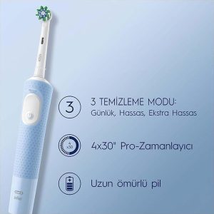 مسواک برقی اورجینال برند Braun مدل ORAL B VITALITY PRO کد 821189587
