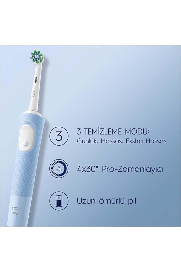 مسواک برقی اورجینال برند Braun مدل ORAL B VITALITY PRO کد 821189587 - Image 2