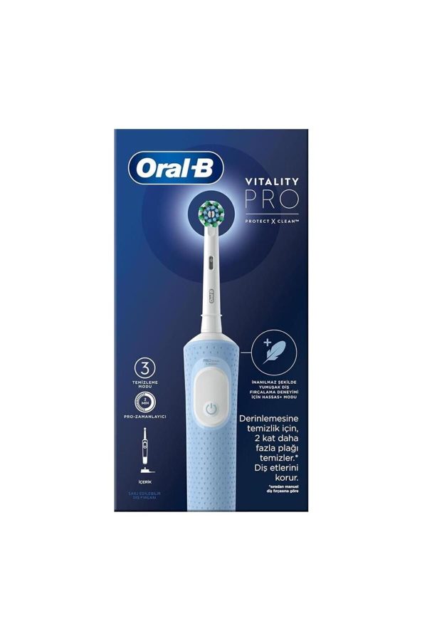 مسواک برقی اورجینال برند Braun مدل ORAL B VITALITY PRO کد 821189587 - Image 4