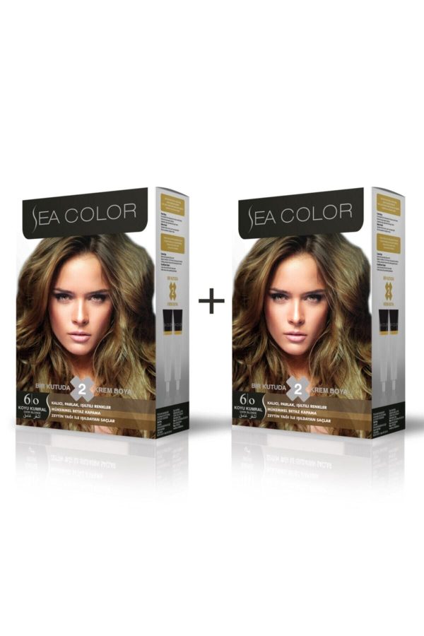 رنگ مو اورجینال برند Sea color کد 33964866