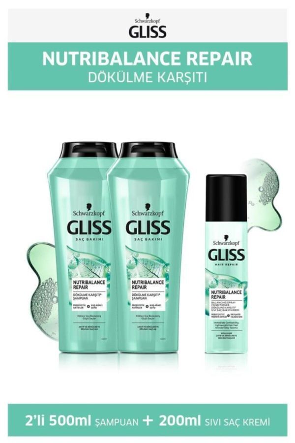 ست مراقبت از مو اورجینال برند Gliss کد 94649805