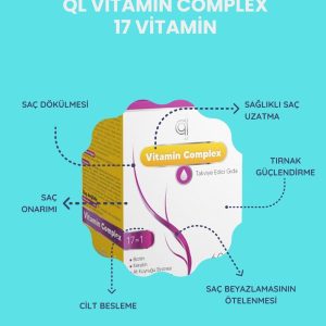 ویتامین مو اورجینال برند Quality life کد 160442123