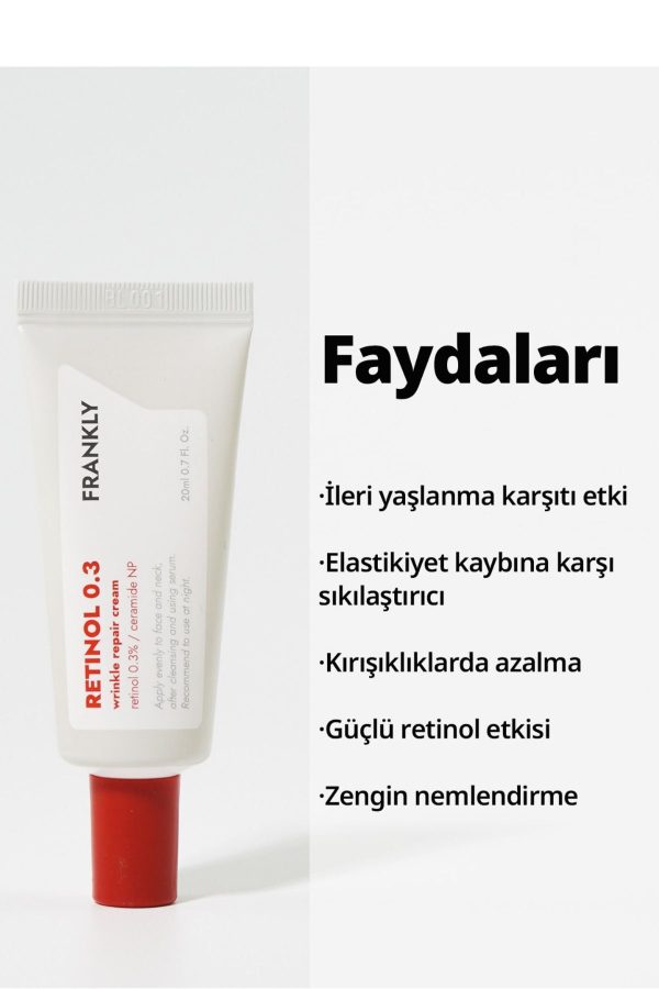 کرم صورت اورجینال برند Frankly مدل Retinol Krem کد 775950889 - Image 2