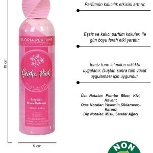 اسپری بدن اورجینال برند Gloria perfume کد 335506531