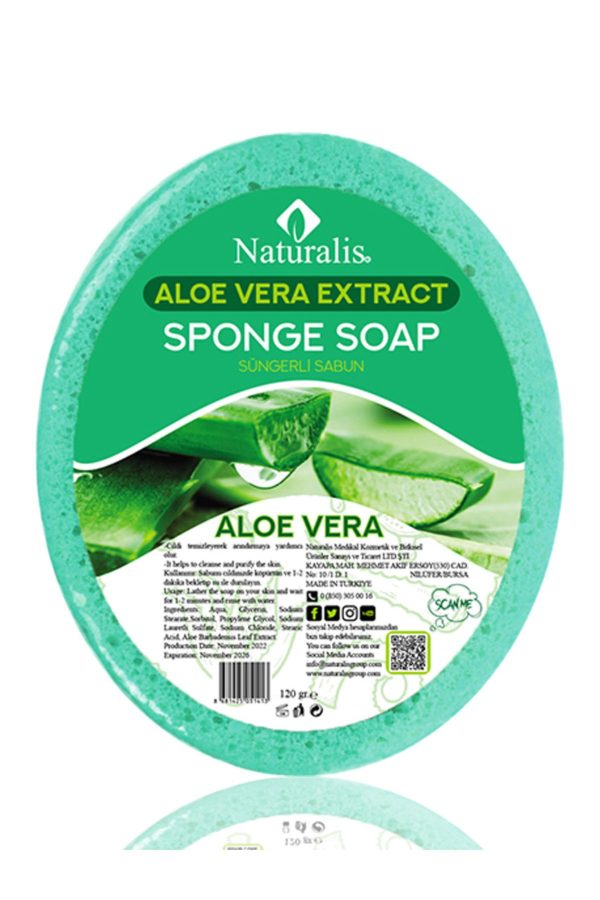 صابون جامد اورجینال برند Naturalis مدل Aloe Vera ÖzlÜ Lif Sabun کد 799673252