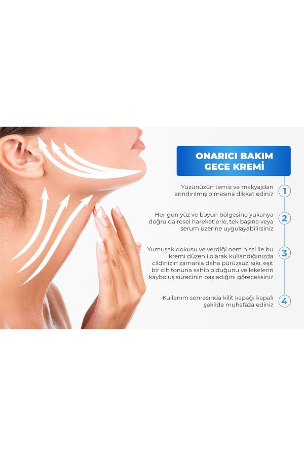کرم صورت اورجینال برند Dermanel مدل Onarıcı Bakım Gece Kremi کد 650518707 - Image 4