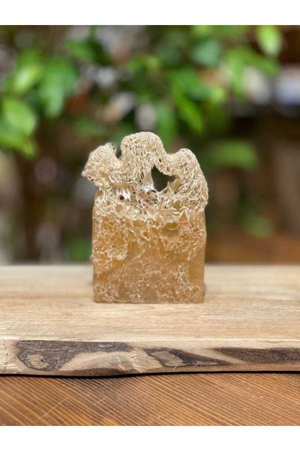 صابون جامد اورجینال برند Masale مدل Natural Loofah Goat Milk Soap کد 776221321 - Image 2