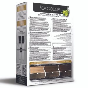 رنگ مو اورجینال برند Sea color کد 814579289
