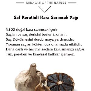 روغن و سرم مو اورجینال برند Intense natural مدل Keratin infused black garlic oil کد 747676079